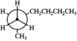 Which of the following Newman projections does not represent 2-methylhexane? ​ A   B   C   D   ​ ​ ​ A)  A B)  B C)  C D)  D