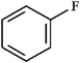 Use the convention δ−/δ+ and the crossed arrow (   ) to show the direction of the expected polarity of the indicated bonds in the following compound(s). -Refer to instructions. The C−F bond in fluorobenzene,  