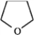 Use the convention δ−/δ+ and the crossed arrow (   ) to show the direction of the expected polarity of the indicated bonds in the following compound(s). -Refer to instructions. A C−O bond in tetrahydrofuran,  