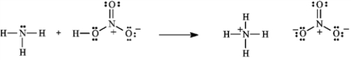Consider the reaction below to answer the following question.   -Refer to instructions. Using the curved arrow formalism, show the flow of electrons for this reaction.