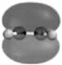 Consider the two structures below to answer the following question.CH<sub>3</sub>CH<sub>2</sub>OH CH<sub>3</sub>OCH<sub>3</sub> -The molecular orbital shown below is most likely of what type?   A)  σ bonding B)  σ antibonding C)  π bonding D)  π antibonding