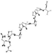 Below is shown a short sequence of a protein.Which of the following domains would most likely bind this sequence?   A)  SH2 B)  SH3 C)  SH2a D)  SHP