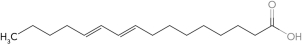 <strong>Identify the polyunsaturated fatty acid.</strong> A) B) C) D)