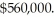 Carpenter,Inc.generated sales revenues of $1,400,000 in 2019.Its cost of goods sold amounted to   Calculate Carpenter's gross profit percentage. A) 40% B) 60% C) 167% D) 250%