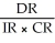The audit risk model that must be used for planning audit procedures and evaluating audit results is:    = AAR.