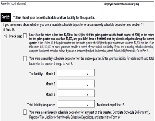 Lidge Company of Texas (TX)is classified as a monthly depositor and pays its employees monthly.The following payroll information is for the second quarter of 20--. ​    ​ The number of employees on June 12,20-- was 11. ​ ​  a.Complete the following portion of Form 941. ​     Source: Internal Revenue Service ​  b.Complete the following portion of Form 941.     Source: Internal Revenue Service ​  c.Complete Part 2 of Form 941.     Source: Internal Revenue Service ​  d.What are the payment due dates of each of the monthly liabilities assuming all deposits were made on time,and the due date of the filing of Form 941 (year 20--)?