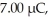 <strong>If a charge generator builds a negative static charge of -   how many electrons are transferred to it during this process.(e = 1.60 × 10<sup>-19</sup></strong> A)4.38 × 10<sup>13</sup> B)7.0 C) C)1.12 × 10<sup>-18</sup> D)43.8 <div style=padding-top: 35px> 