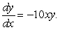 Find a general solution for the following differential equation:   A)    B)    C)    D)    E)   