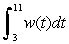 The rate of change of the weight of a laboratory mouse can be modeled by the equation   grams per week where t is the age of the mouse in weeks and   . Use limit of sums to estimate   . A)  17.9 grams B)  7.8 grams C)  0.8 grams D)  13.8 grams E)  37.3 grams