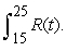 Market revenue for Hammer Inc. (in millions of dollars per year)  can be modeled by   , where   represents 1990. Evaluate   A)  $1,826.59 B)  $21,170.55 C)  $127,023.30 D)  $14,113.70 E)  $70,568.50