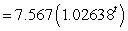 Suppose the population of a country between 1921 and 2000 is given by the model Population   million people Where t is the number of years since the end of 1900. What was the average population of the country from the beginning of 1990 through the end of 1999? Round your answer to the nearest tenth. A)  90.5 million people B)  89.8 million people C)  39.3 million people D)  90.0 million people E)  88.8 million people