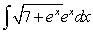 If possible, find the general antiderivative of   . A)  There is no general antiderivative. B)    C)    D)    E)   