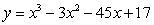 For the given function, find the relative minima.   A)    B)    C)    D)    E)  no relative minima