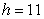 Suppose the flow rate (in cubic feet per second, cfs)  of a river in the first 11 hours after the beginning of a severe thunderstorm can be modeled as   cfs where h is the number of hours after the storm began. What are the flow rates for   and   ? A)    B)    C)    D)    E)   