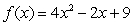 For the function in this problem, find the derivative, by using the definition.   A)    B)    C)    D)    E)   
