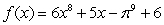 Calculate the derivative of the function with the appropriate formula.   A)    B)    C)    D)    E)   