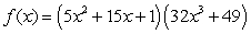Find the derivative of   . A)    B)    C)    D)    E)   