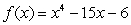 For the function given, find     A)    B)    C)    D)    E)   