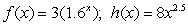 Write the product of the two functions. Evaluate the constructed function at 2.   A)    B)    C)    D)    E)   