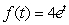 Rewrite the following pair of functions as one composite function.   ;   A)    B)    C)    D)    E)   