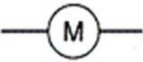 The symbol shown is that for a:   A) solenoid valve. B) motor starter coil. C) overload relay coil. D) overload relay contact.