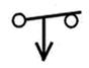 For the timer relay contact shown, when the relay coil is de-energized, there is a time delay before the contact closes.   