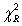 When the null hypothesis is true and n is greater than or equal to 5 per group,the test statistic   is approximately distributed as a chi-square distribution.