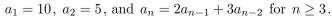 Suppose that   Prove that 5 divides an whenever n is a positive integer.<div style=padding-top: 35px> 