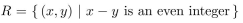 (a) Show that the relation   is an equivalence relation on the set of real numbers.  <div style=padding-top: 35px> 