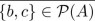suppose A = {a, b, c}. Mark the statement TRUE or FALSE.