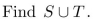 suppose the following are multisets: