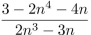 find the best big-O function for the function. Choose your answer from among the following: