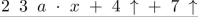 The string   is postﬁx notation for an algebraic expression. Write the expression in preﬁx notation.<div style=padding-top: 35px> 