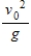 ​Amanda is standing at the edge of a cliff.She throws a rock vertically upward at speed v<sub>0</sub>,while at the same time throws a second rock vertically downward at the same speed.How long after the rock thrown downward hits the ground does the rock thrown upwards hit? A) ​2v​<sub>0</sub>/g B) ​v​<sub>0</sub>/g C) ​   D) ​  