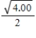If you quadruple the mass per unit length of a guitar string the wave speed in the string will change by what factor? A)    B)    C)    D) 4.00