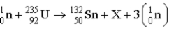 In the reaction   ,what are the mass number and the atomic number of the product designated by X? A) 101,42 B) 102,44 C) 102,42 D) not given