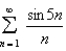 Which of the given series are absolutely convergent? A)    B)   