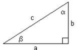  Solve the right triangle using the information given. Round answers to two decimal places, if necessary.   - \mathrm { a } = 5 , \alpha = 25 ^ { \circ } ; Find  \mathrm { b } , \mathrm { c } , and  \beta . A)   b = 10.72   \mathrm { c } = 11.83   \beta = 75 ^ { \circ }   B)   b = 10.72   c = 12.83    \beta = 65 ^ { \circ }    C)   b = 10.72   c = 12.83   \beta = 75 ^ { \circ }   D)   b = 10.72   \mathrm { c } = 11.83   \beta = 65 ^ { \circ }