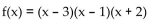 Write the word or phrase that best completes each statement or answers the question. Analyze the graph of the given function f as follows: (a) Determine the end behavior: find the power function that the graph of f resembles for large values of |x|. (b) Find the x- and y-intercepts of the graph. (c) Determine whether the graph crosses or touches the x-axis at each x-intercept. (d) Graph f using a graphing utility. (e) Use the graph to determine the local maxima and local minima, if any exist. Round turning points to two decimal places. (f) Use the information obtained in (a) - (e) to draw a complete graph of f by hand. Label all intercepts and turning points. (g) Find the domain of f. Use the graph to find the range of f. (h) Use the graph to determine where f is increasing and where f is decreasing.