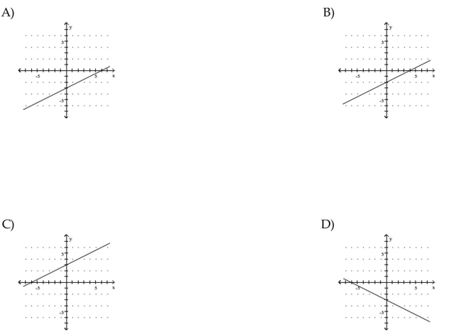 Use the slope and y-intercept to graph the linear function.