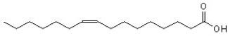 The skeletal structure of palmitoleic acid is shown below.Palmitoleic acid is a ________.   A) saturated fatty acid B) polyunsaturated fatty acid C) monounsaturated fatty acid D) strong acid E) monosaturated fatty acid