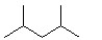 What is the IUPAC name of this compound?   A) 2,2-dimethylpentane B) 2,4-dimethylpentane C) heptane D) 2-methylhexane E) 1,1,3-trimethylbutane