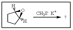 What would be the product of the following reaction?   A)    <sup> </sup> B)    C)    D)    E)   