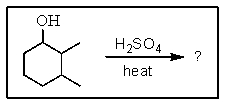 What is the major product of the following reaction?   A)    B)    C)    D)    E)   