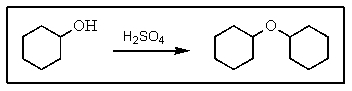 When considering the mechanism of the following reaction,which of the following statements is true?   A)  A molecule of water is lost. B)  The mechanism involves an S<sub>N</sub>2 reaction. C)  A free carbocation is formed. D)  An alkoxide is involved as a nucleophile. E)  Both A and C are true.