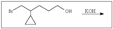 Predict the major product of the following reaction:   A)    B)    C)    D)    E)   