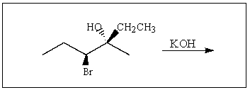 Predict the major product of the following reaction:   A)    B)    C)    D)    E)   