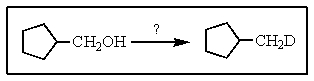 Which of the sequences below would accomplish the following transformation?   A)    <sup> </sup> B)    C)    D)    E)   