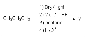 What is the major product of the following reaction?   A)    <sup> </sup> B)    C)    D)    E)   