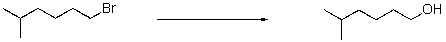 Which of these reagents will best accomplish the transformation below?   A)  NaOH,H<sub>2</sub>O B)    C)    D)    E)  None of the above.